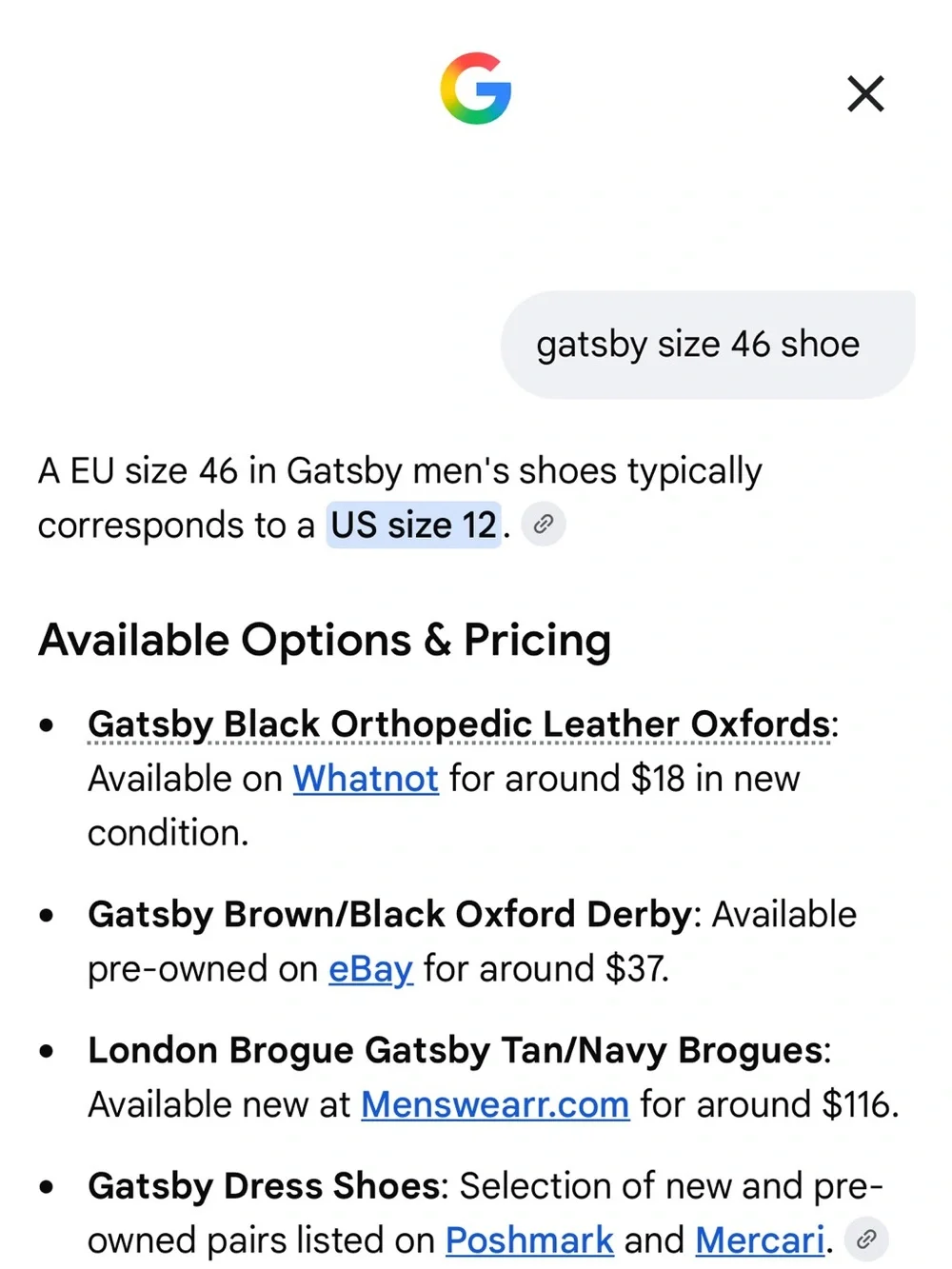 Gatsby Men's Black Lace-Up Derby Shoes with Quilted Upper Size 12 US - 46 EU